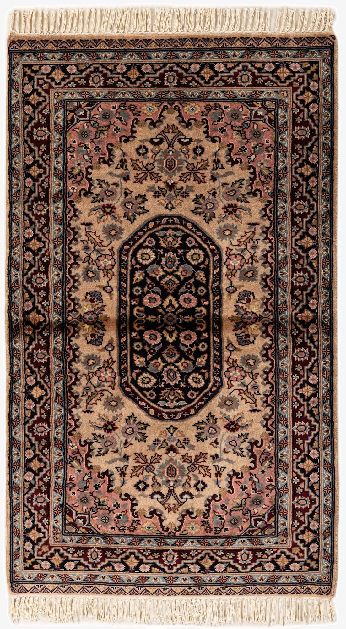 3' 1 x 5' 4  Hand Knotted Bokhara Wool Rug