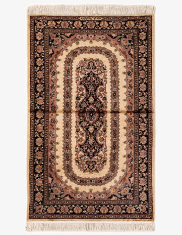 3' 2 x 5' 1 Hand Knotted Bokhara Rug