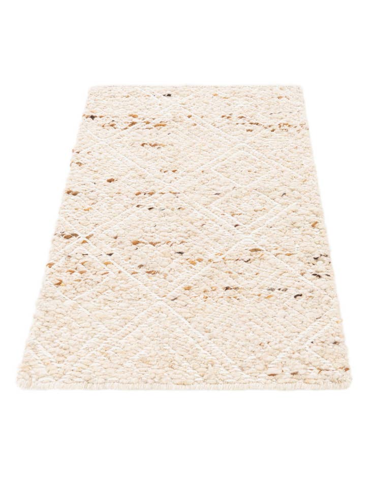 Detail image of 2' x 3' 2 Hand Knotted Braided Jute Rug