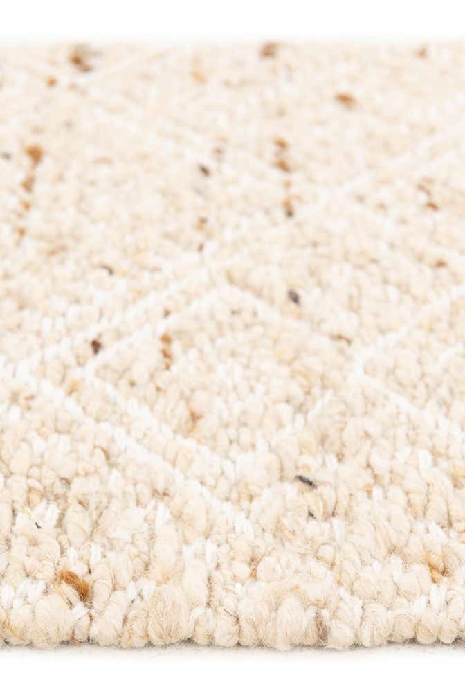 2' x 3' 2 Hand Knotted Braided Jute Rug