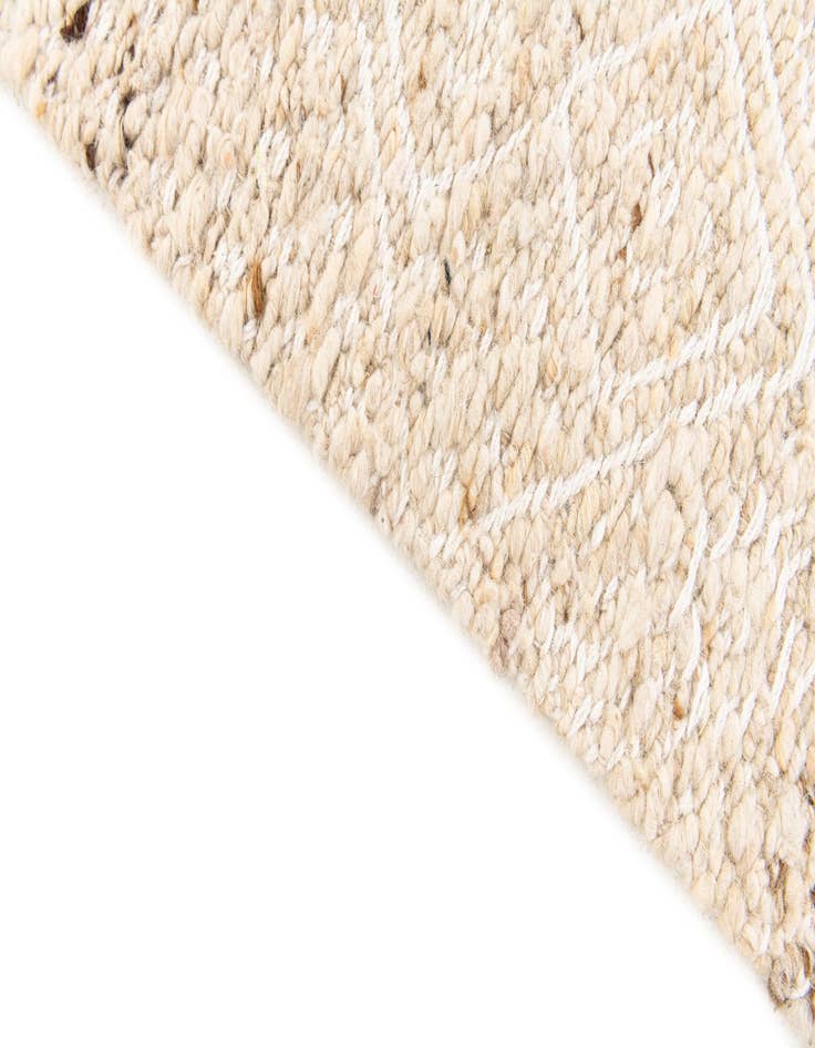 Detail image of 2' x 3' 2 Hand Knotted Braided Jute Rug