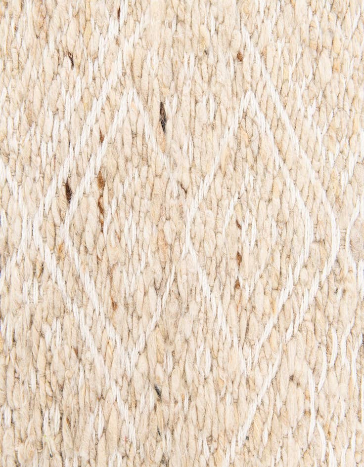 Detail image of 2' x 3' 2 Hand Knotted Braided Jute Rug