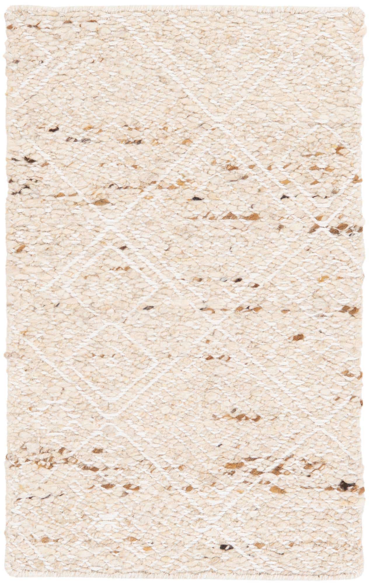 2' x 3' 2 Hand Knotted Braided Jute Rug