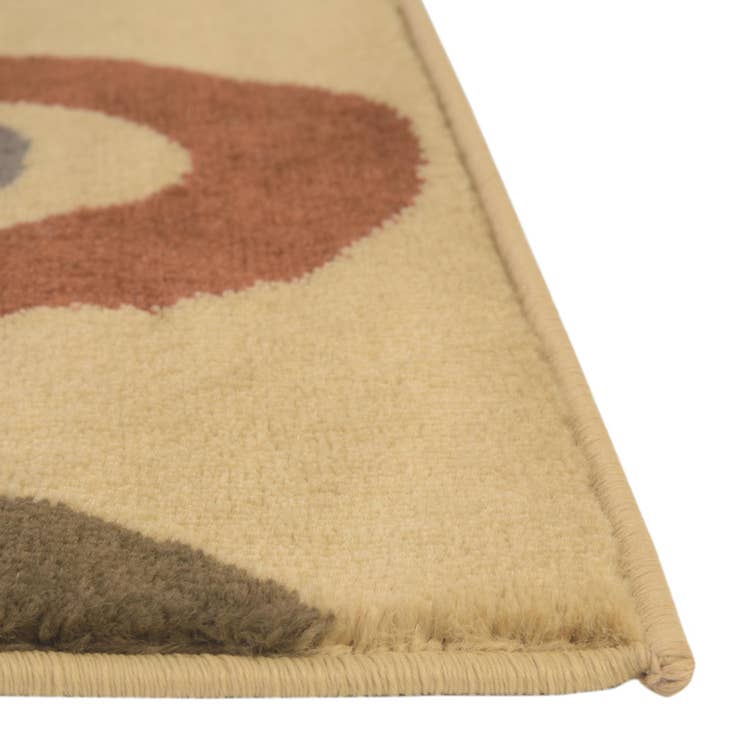 Detail image of Custom Cream Cafe Rug
