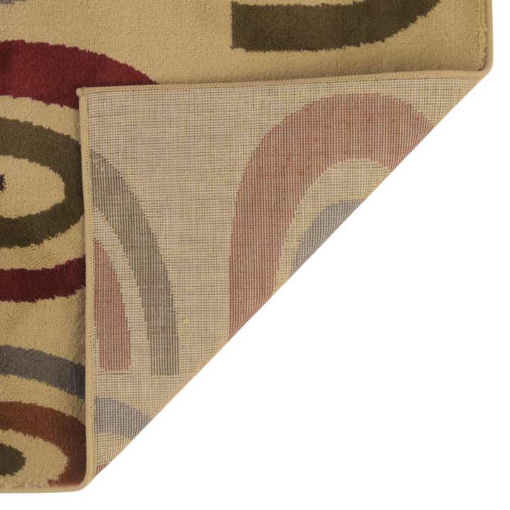 Custom Cream Cafe Rug