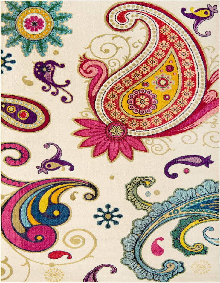 Detail image of 7' x 10' Washable Casablanca Rug