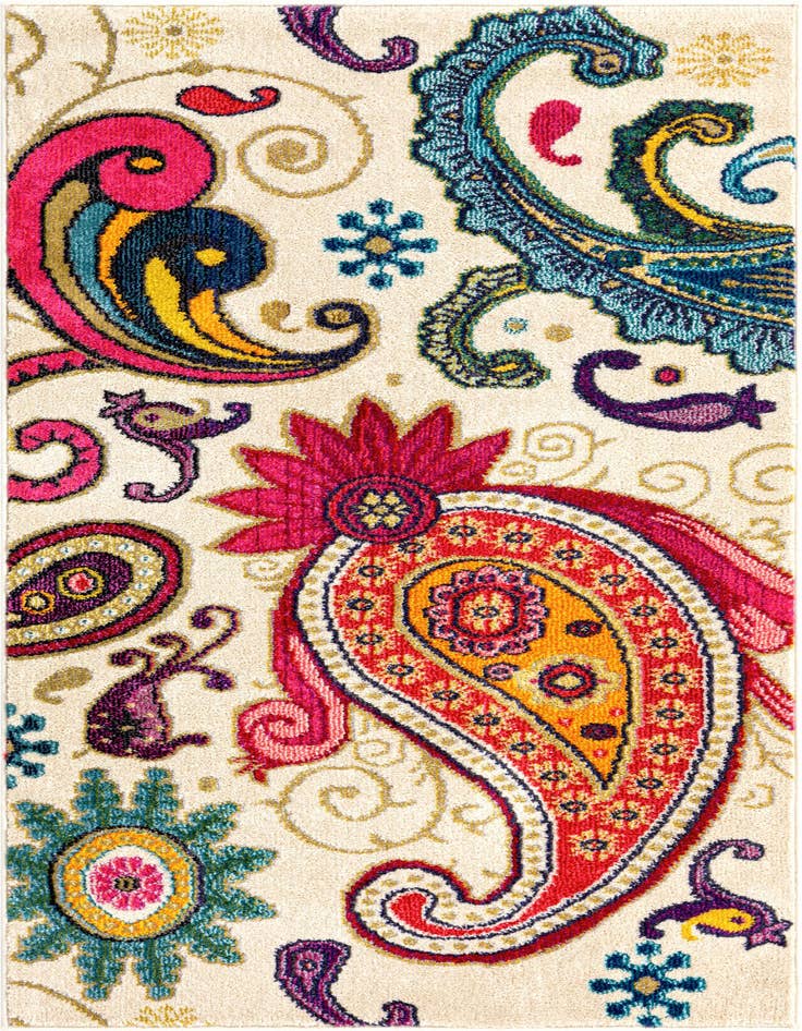 Detail image of 3' 3 x 5' 3 Washable Casablanca Rug