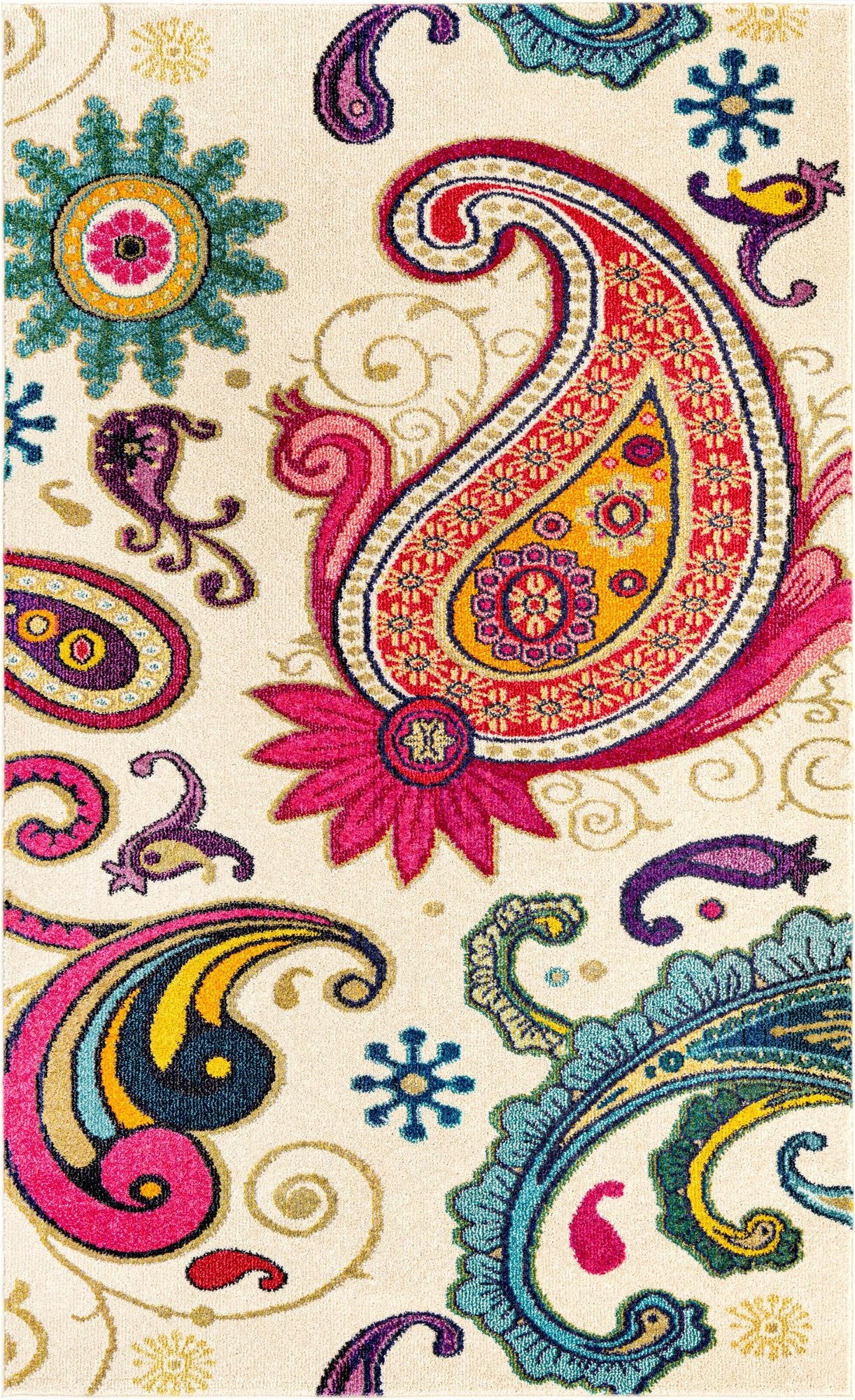 5' x 8'  Washable Casablanca Rug