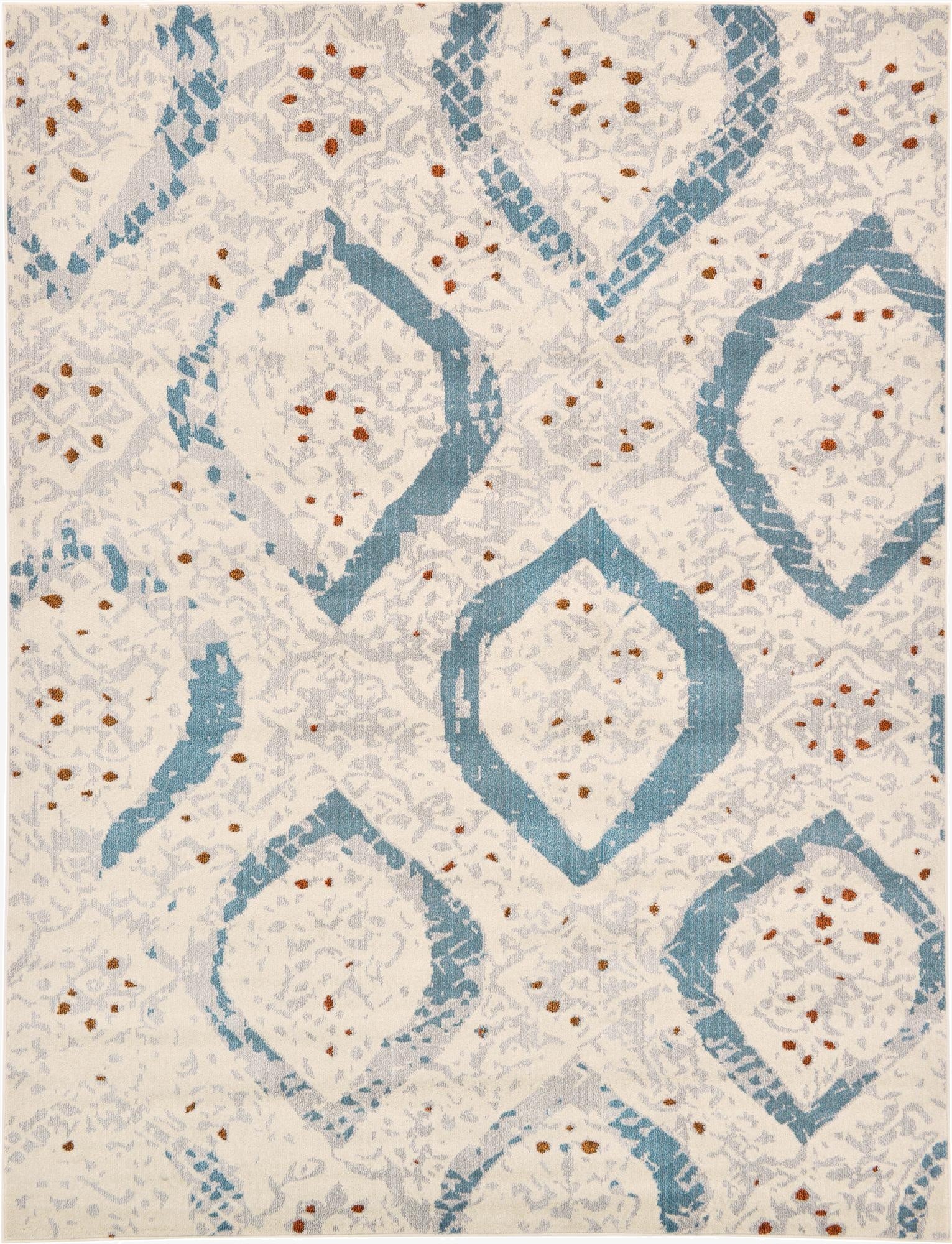 9' x 12'  Washable Casablanca Rug