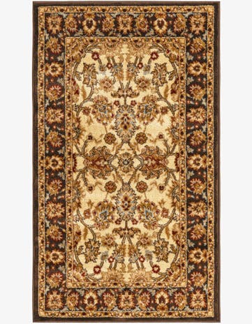 Cream Classic Agra Rug