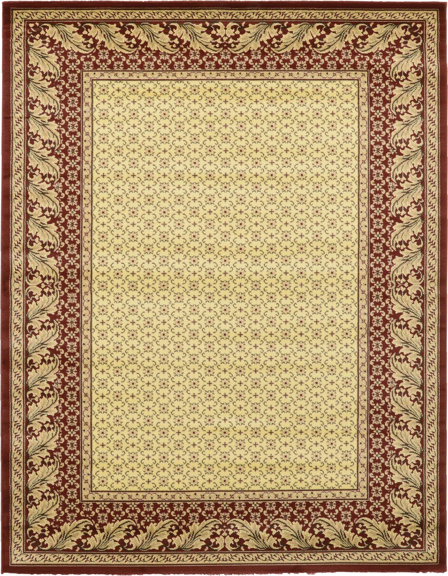 Primary image 6' 7 x 9' 6 Classic Aubusson Rug