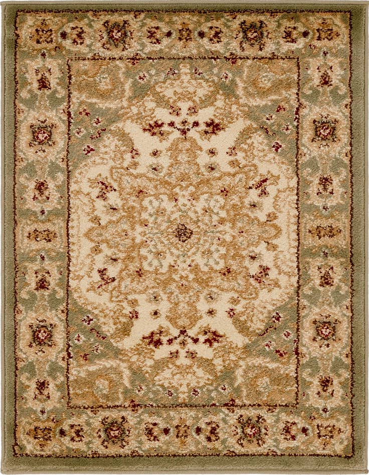 Detail image of 2' 2 x 3' Classic Aubusson Rug