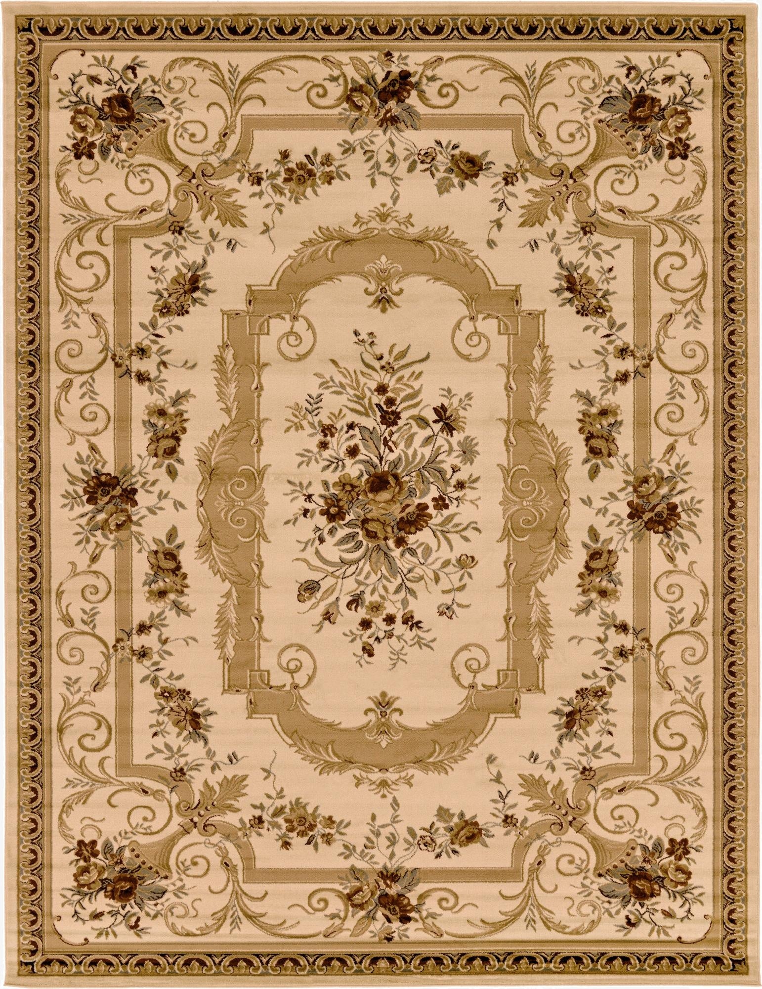 10' x 13' Classic Aubusson Rug