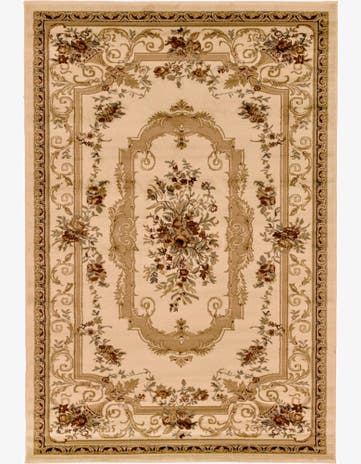 6' x 9' Classic Aubusson Rug