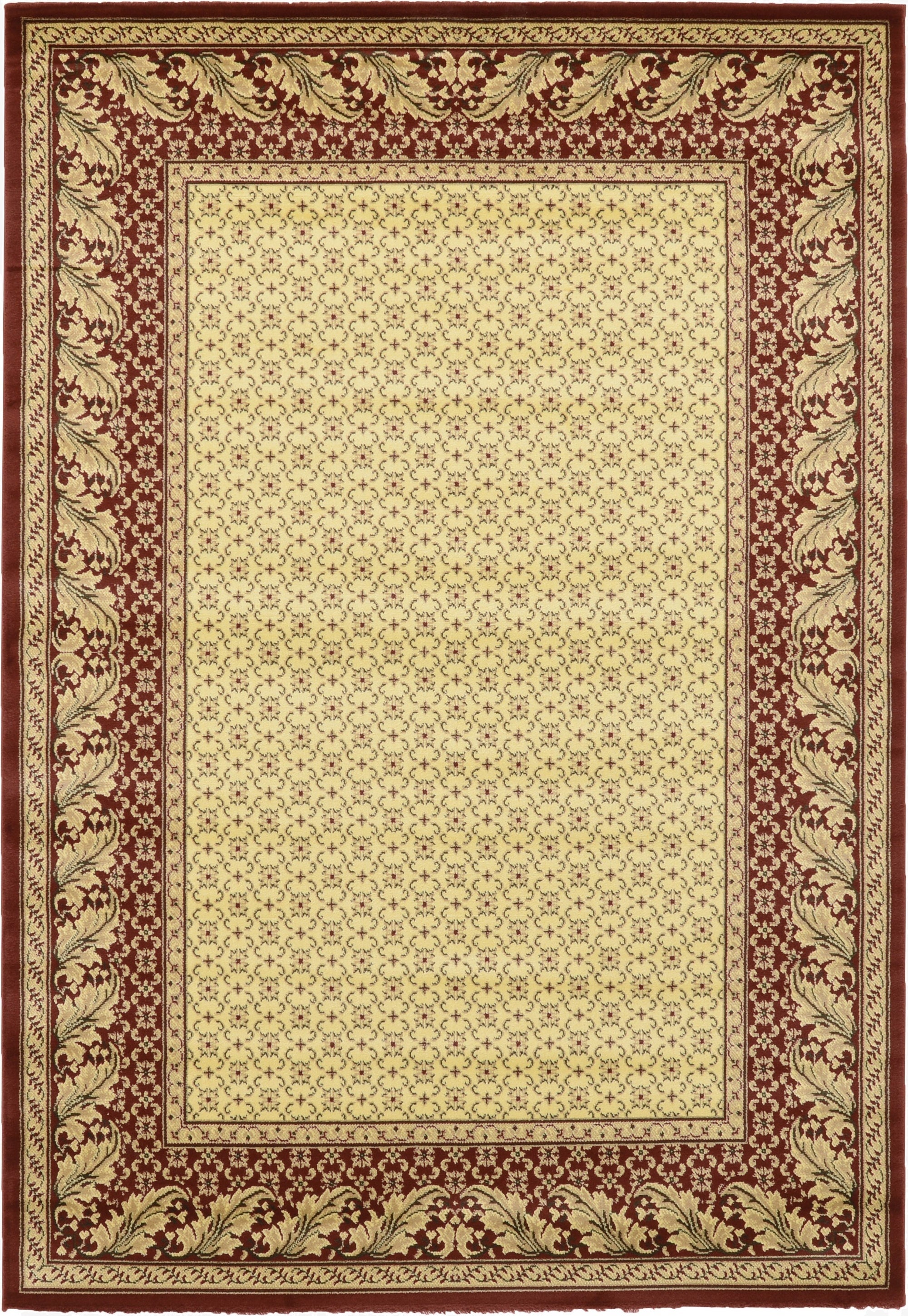6' 7 x 9' 6 Classic Aubusson Rug