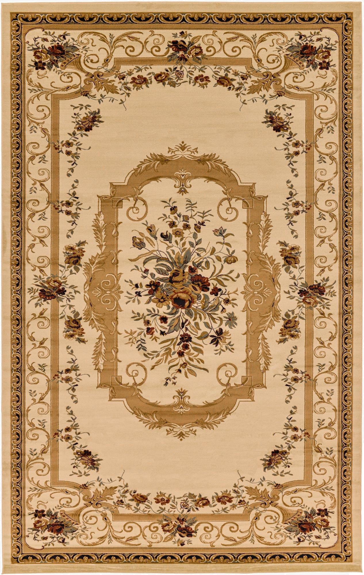10' 6 x 16' 5 Classic Aubusson Rug