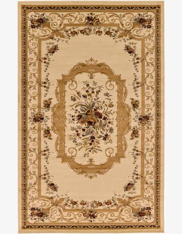 10' 6 x 16' 5 Classic Aubusson Rug
