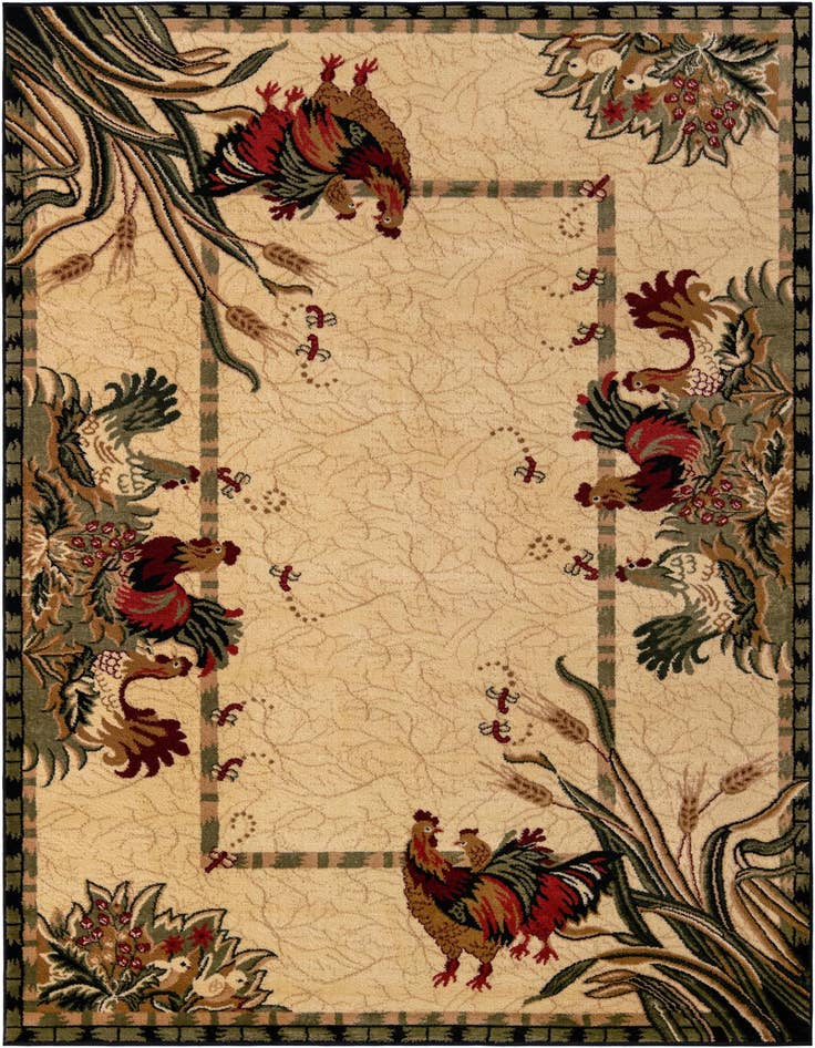 Detail image of 6' x 9' Country Rug