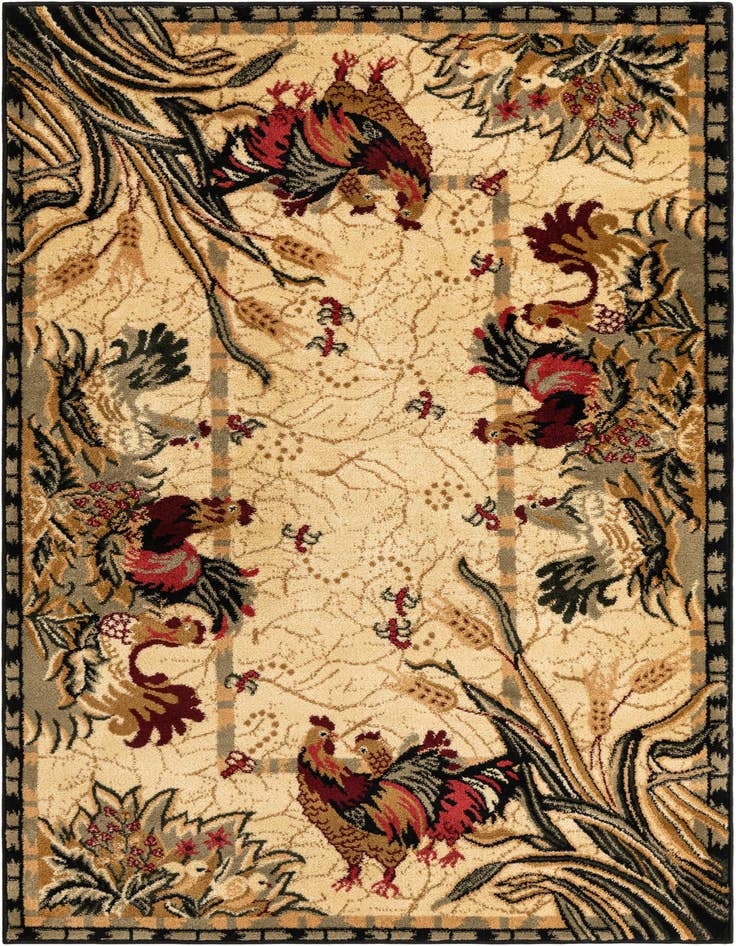 Detail image of 4' x 6' Country Rug