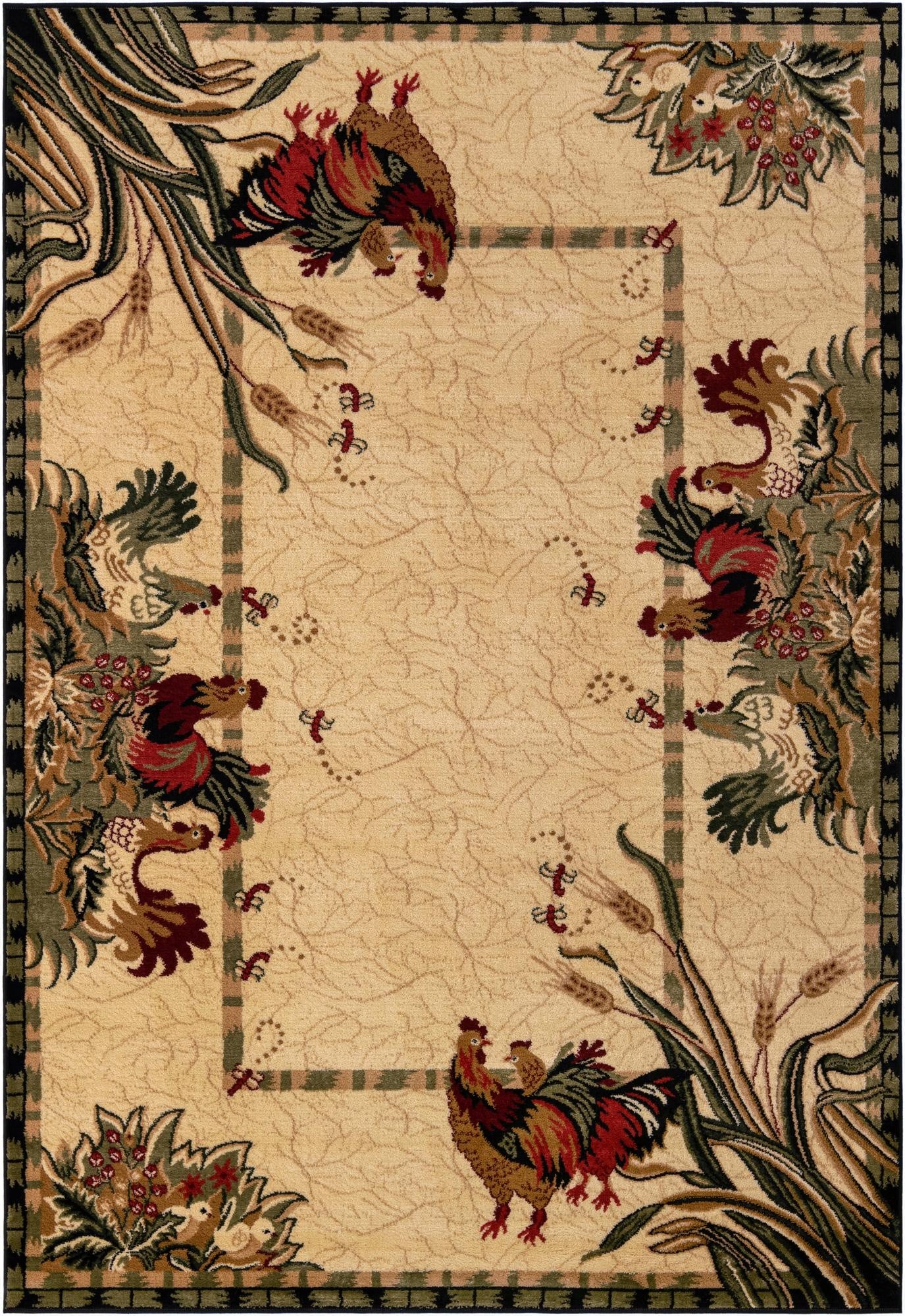 6' x 9' Country Rug