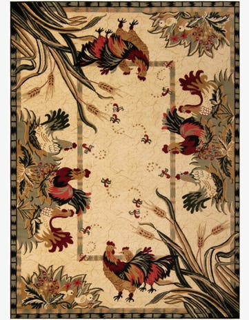 9' x 12' Country Rug