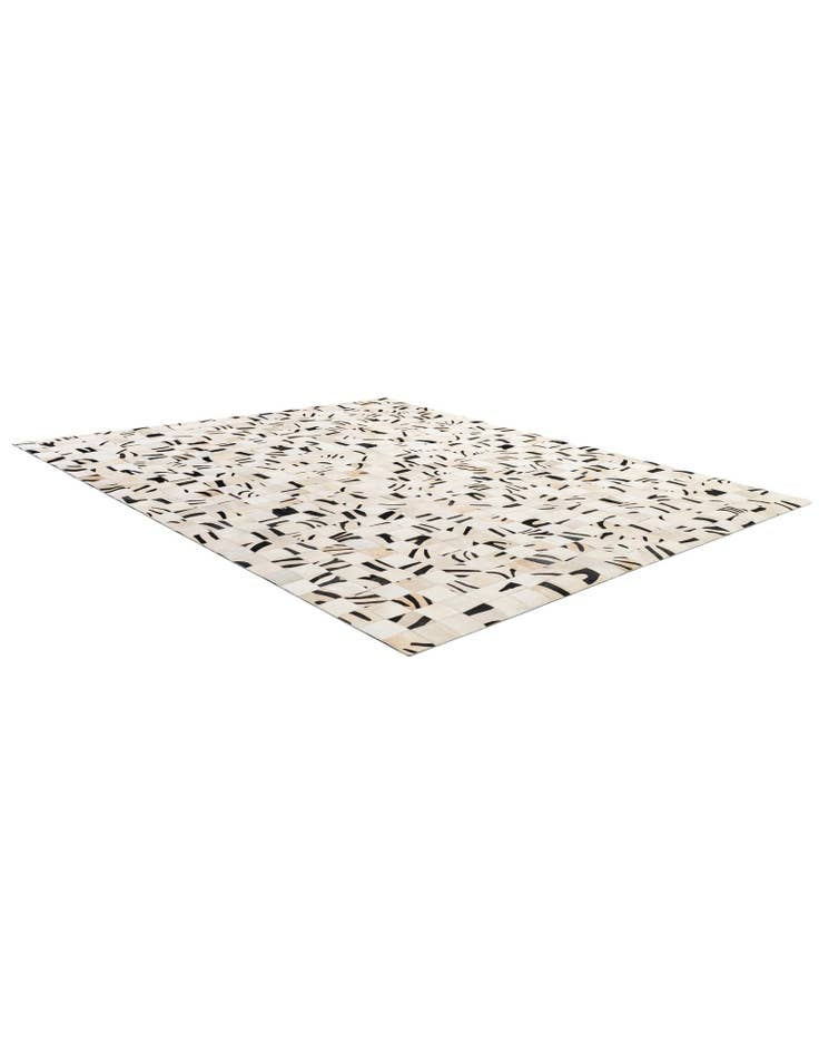 Detail image of 8' 11 x 9' 9 Cowhide - Patchwork Rug