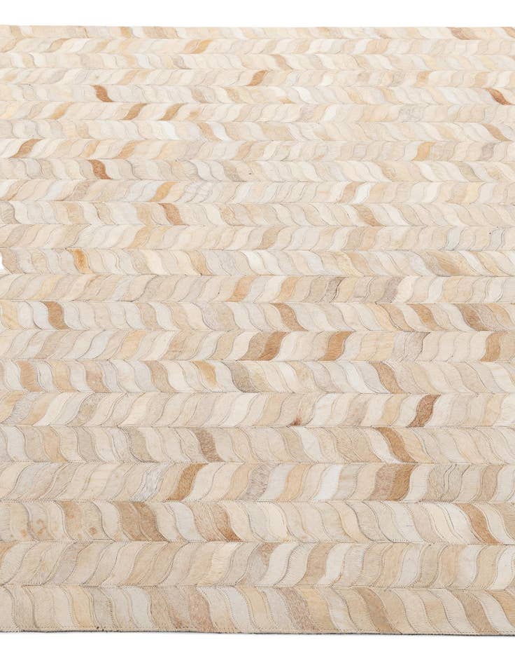 Detail image of 5' 9 x 7' 9 Cowhide - Patchwork Rug