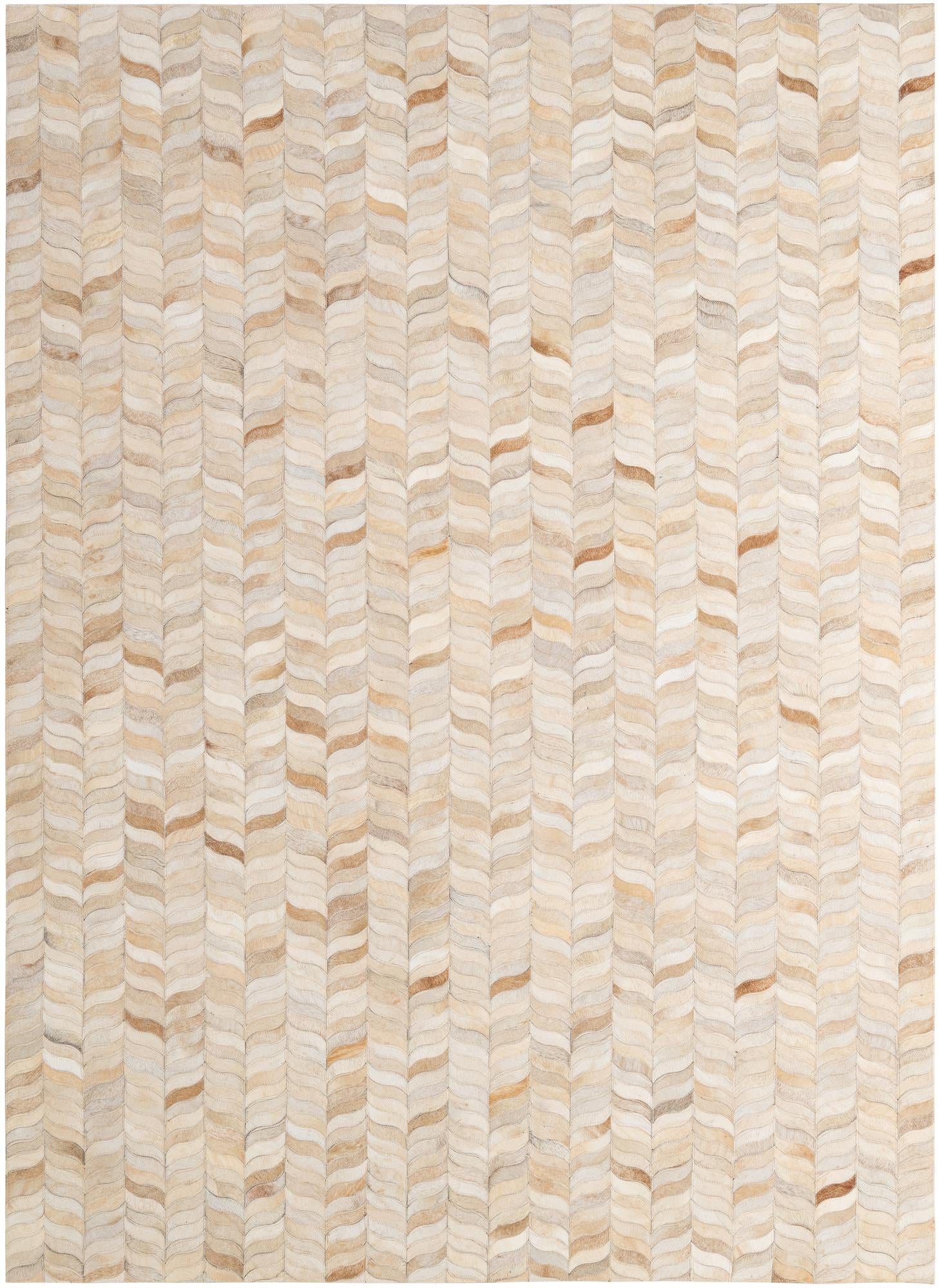 5' 9 x 7' 9 Cowhide - Patchwork Rug