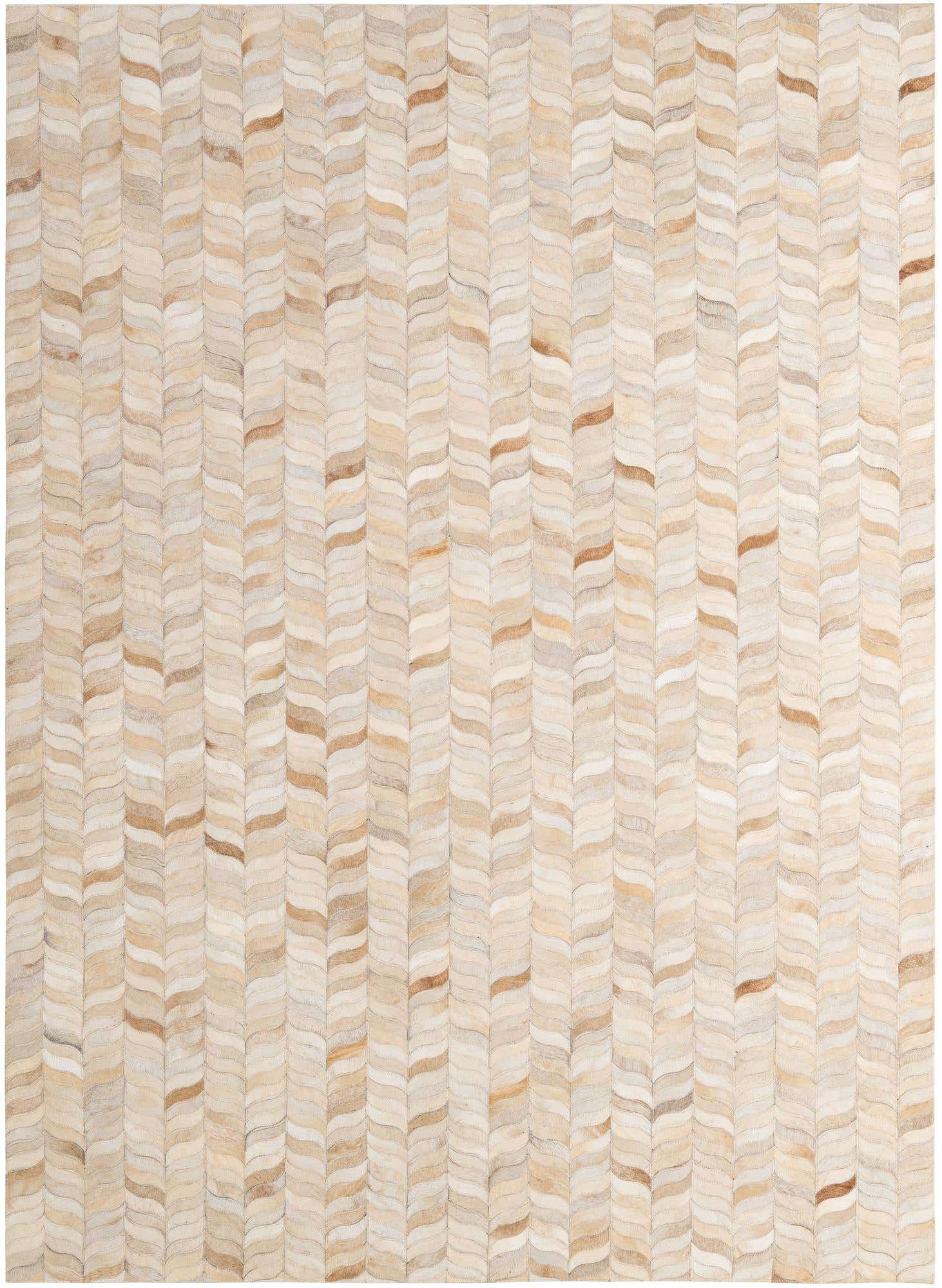 5' 9 x 7' 9 Cowhide - Patchwork Rug