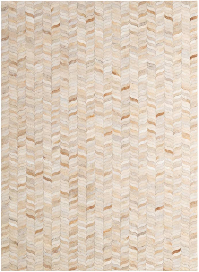 Detail image of 5' 9 x 7' 9 Cowhide - Patchwork Rug
