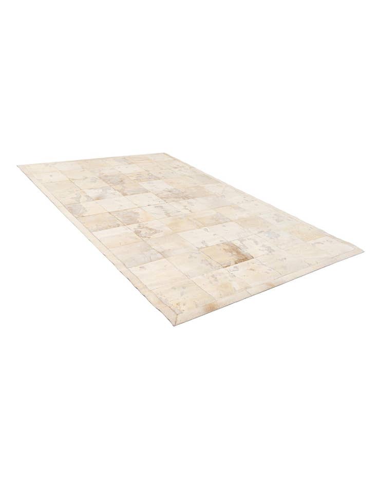 Detail image of 5' 2 x 7' 11 Cowhide - Patchwork Rug