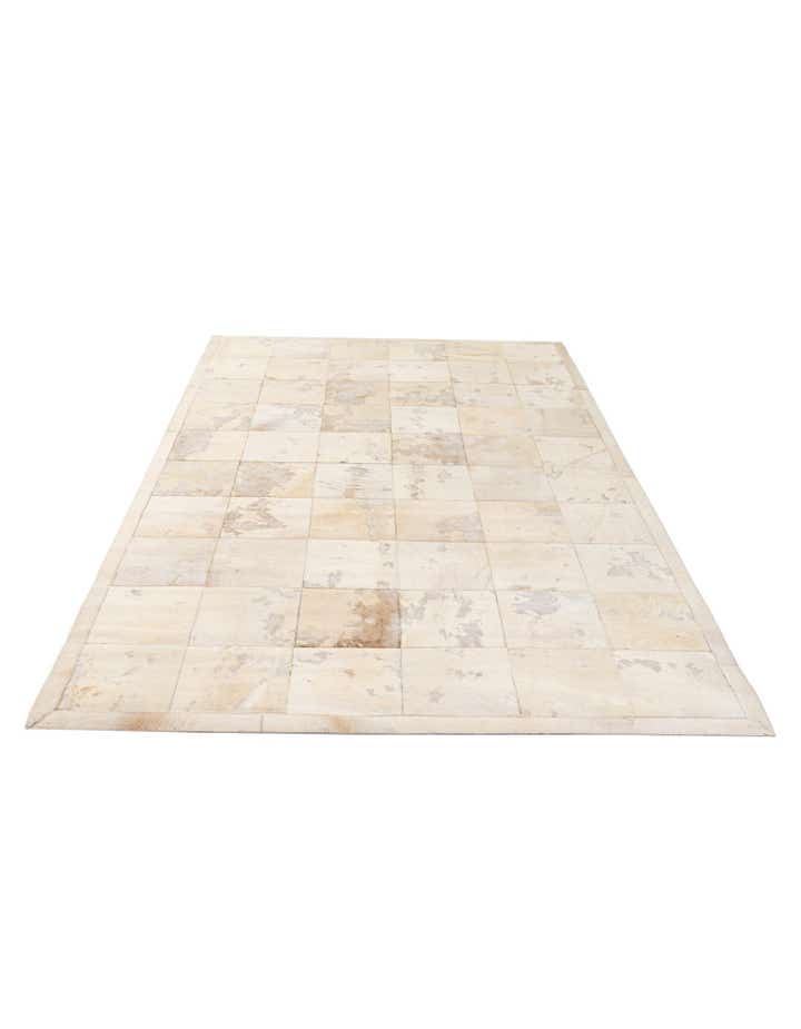 5' 2 x 7' 11 Cowhide - Patchwork Rug
