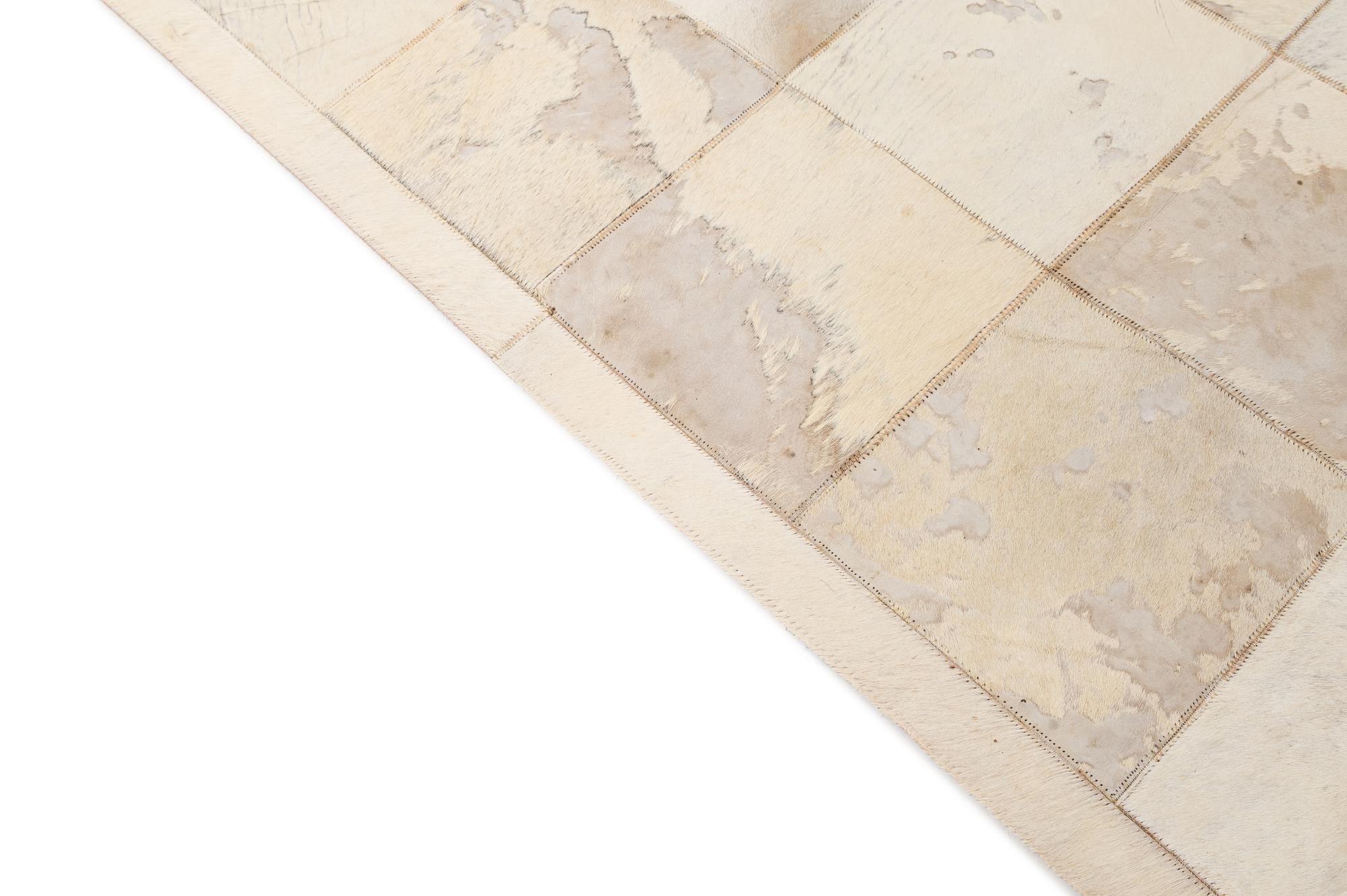 5' 2 x 7' 11 Cowhide - Patchwork Rug