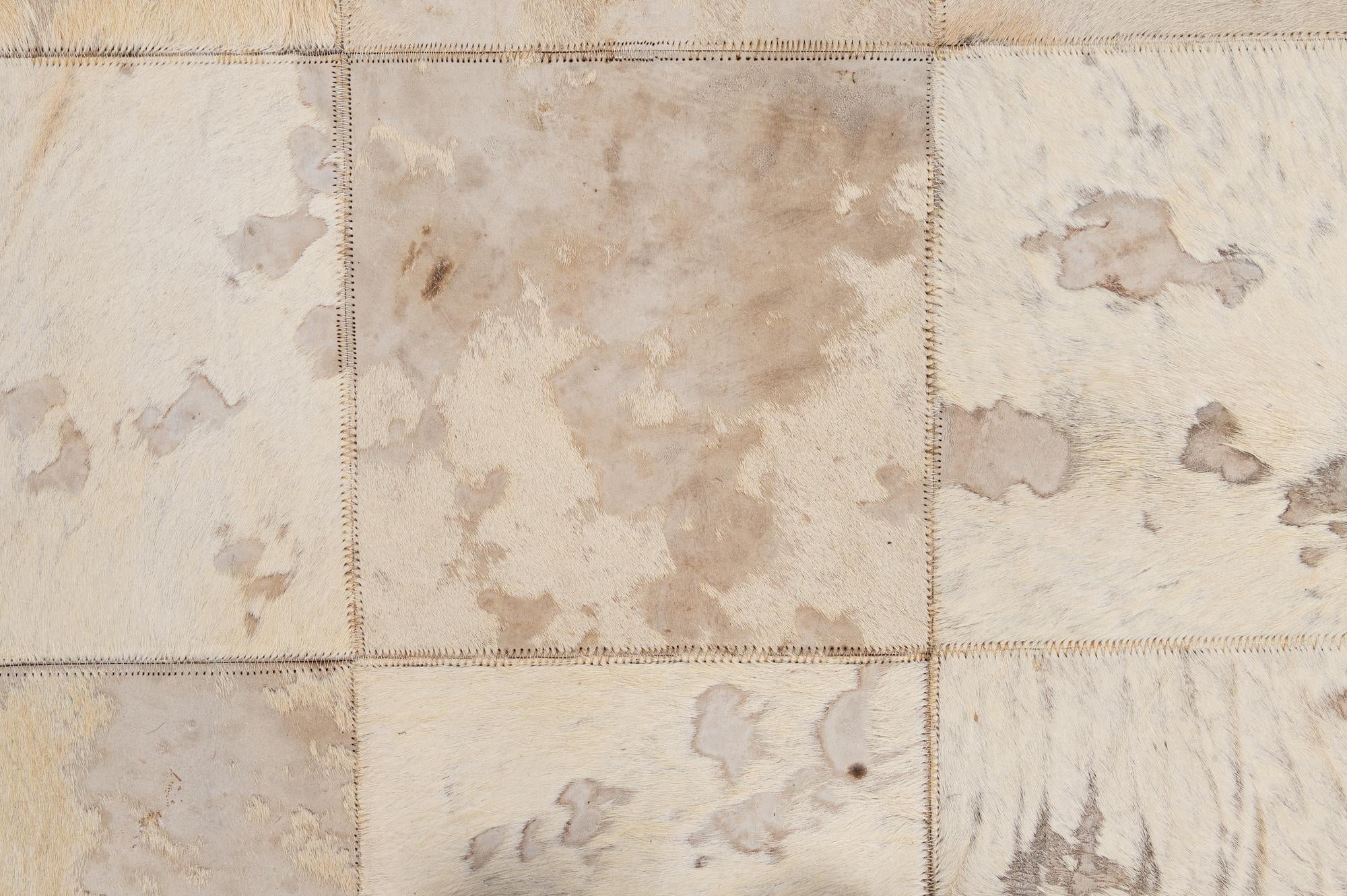 5' 2 x 7' 11 Cowhide - Patchwork Rug