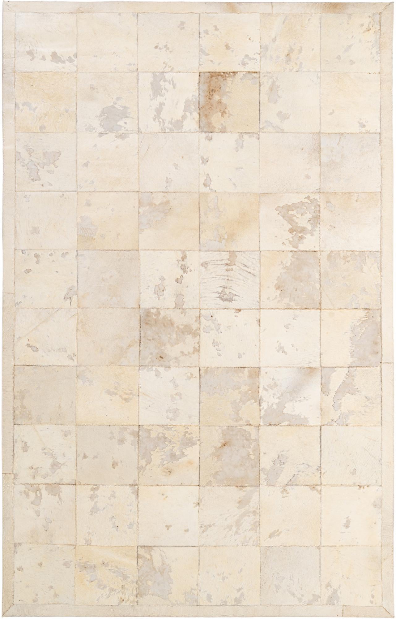 5' 2 x 7' 11 Cowhide - Patchwork Rug