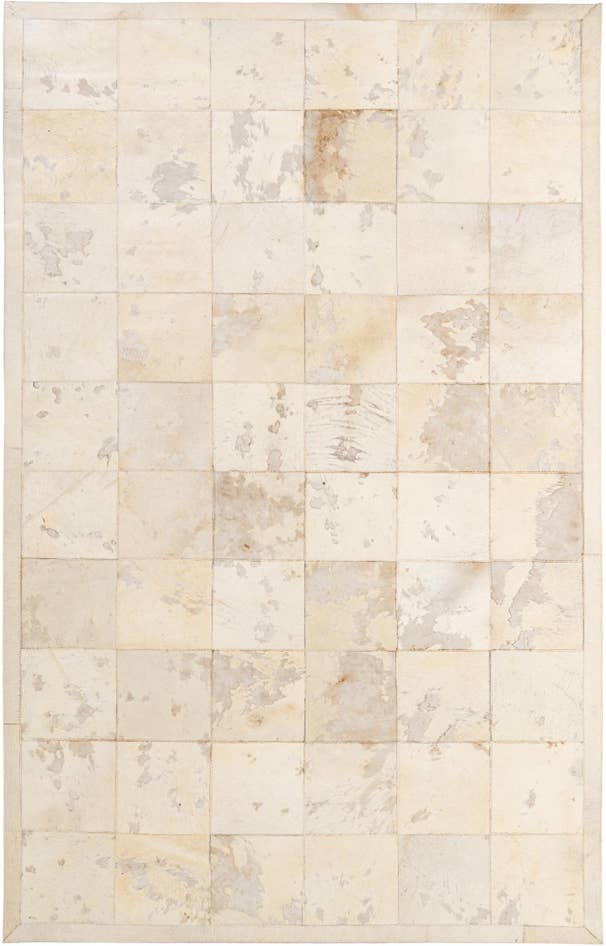 Detail image of 5' 2 x 7' 11 Cowhide - Patchwork Rug