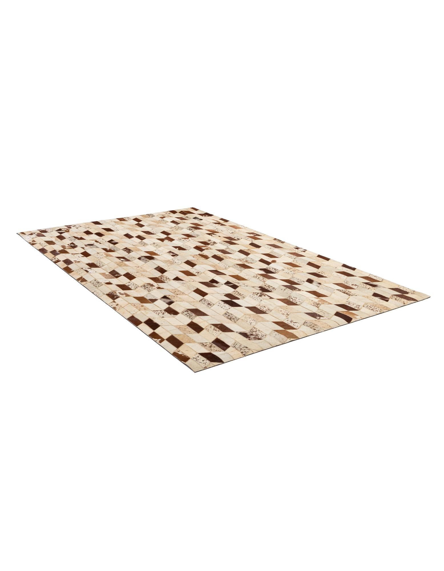 5' x 8' 1 Cowhide - Patchwork Rug