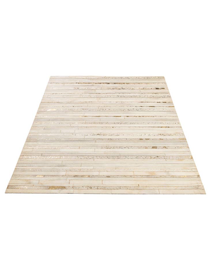Detail image of 5' 3 x 7' 11 Cowhide - Patchwork Rug