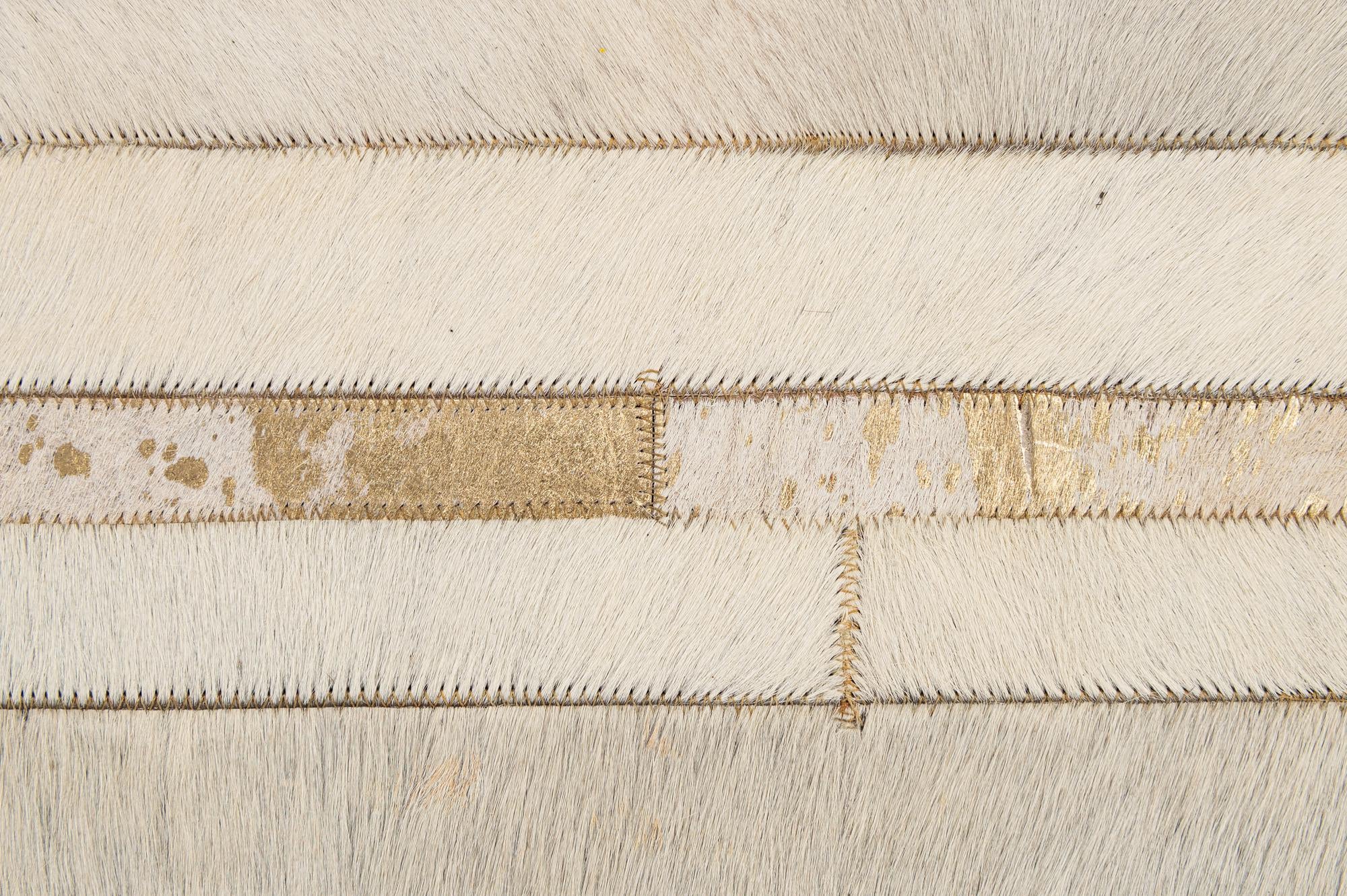 5' 3 x 7' 11 Cowhide - Patchwork Rug