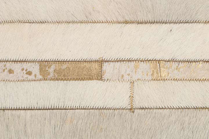 5' 3 x 7' 11 Cowhide - Patchwork Rug