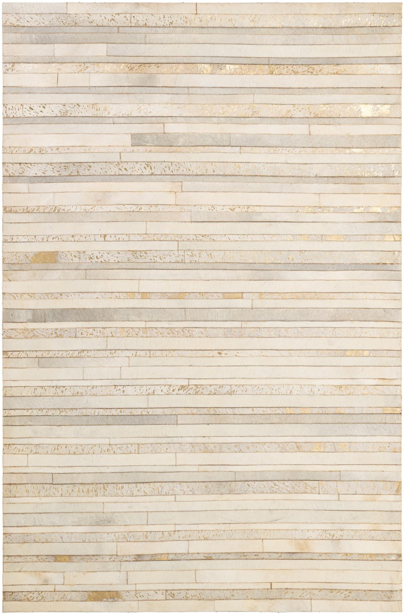5' 3 x 7' 11 Cowhide - Patchwork Rug