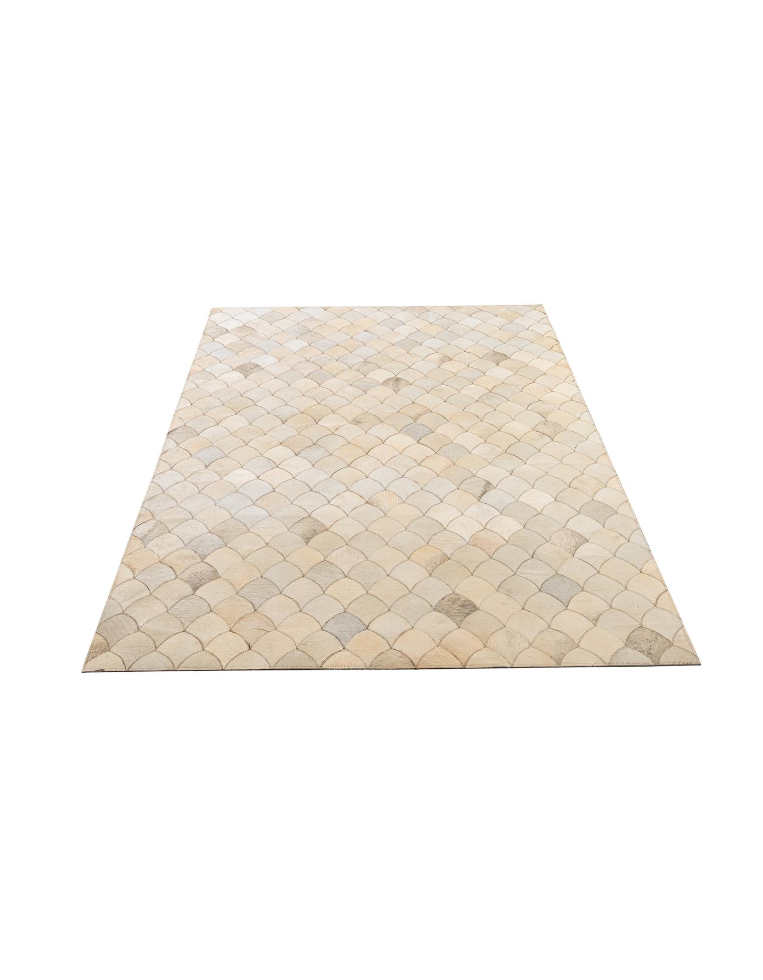 5' x 7' 11 Cowhide - Patchwork Rug