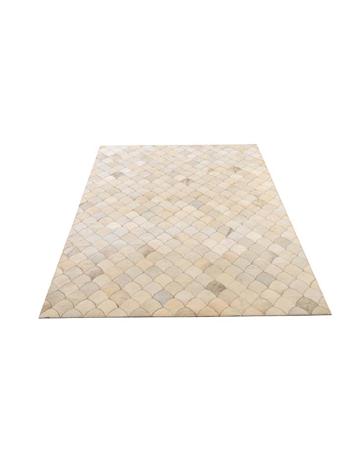 Detail image of 5' x 7' 11 Cowhide - Patchwork Rug