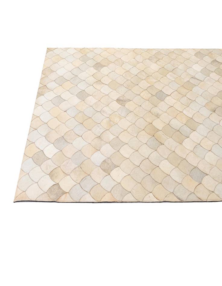 Detail image of 5' x 7' 11 Cowhide - Patchwork Rug