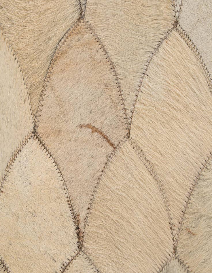 Detail image of 5' x 7' 11 Cowhide - Patchwork Rug