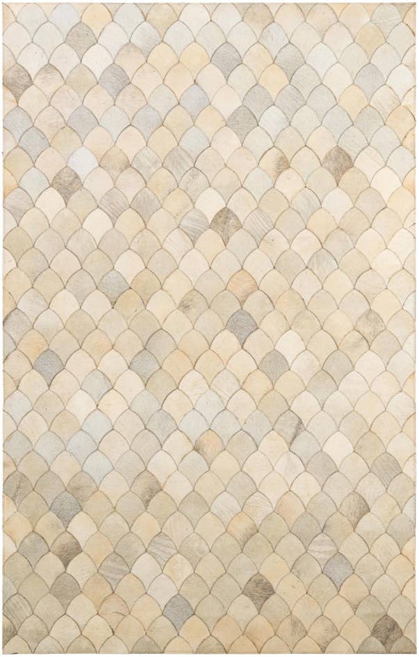 Detail image of 5' x 7' 11 Cowhide - Patchwork Rug