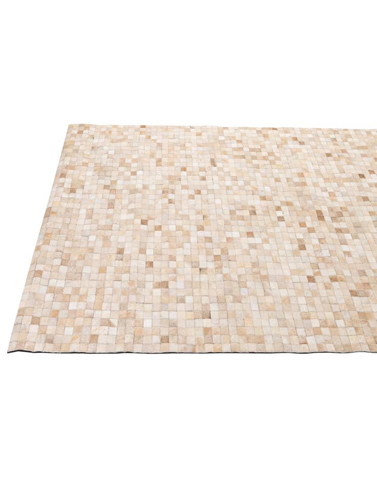 Detail image of 5' 2 x 8' Cowhide - Patchwork Rug