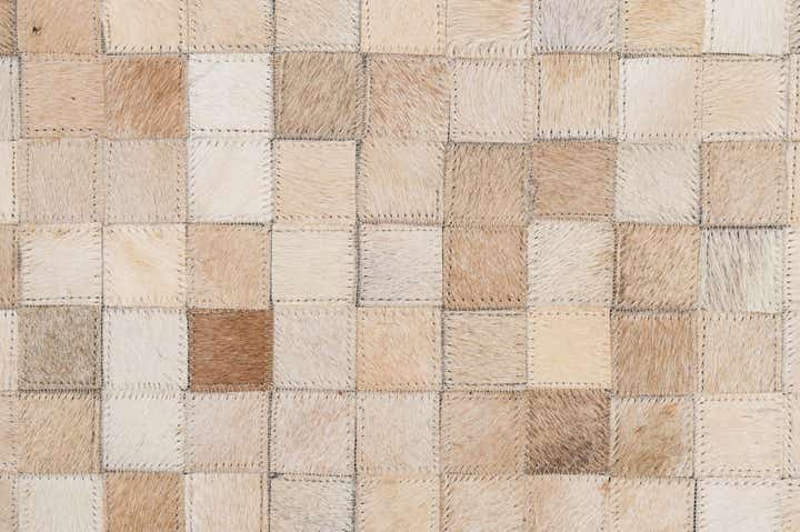 5' 2 x 8' Cowhide - Patchwork Rug