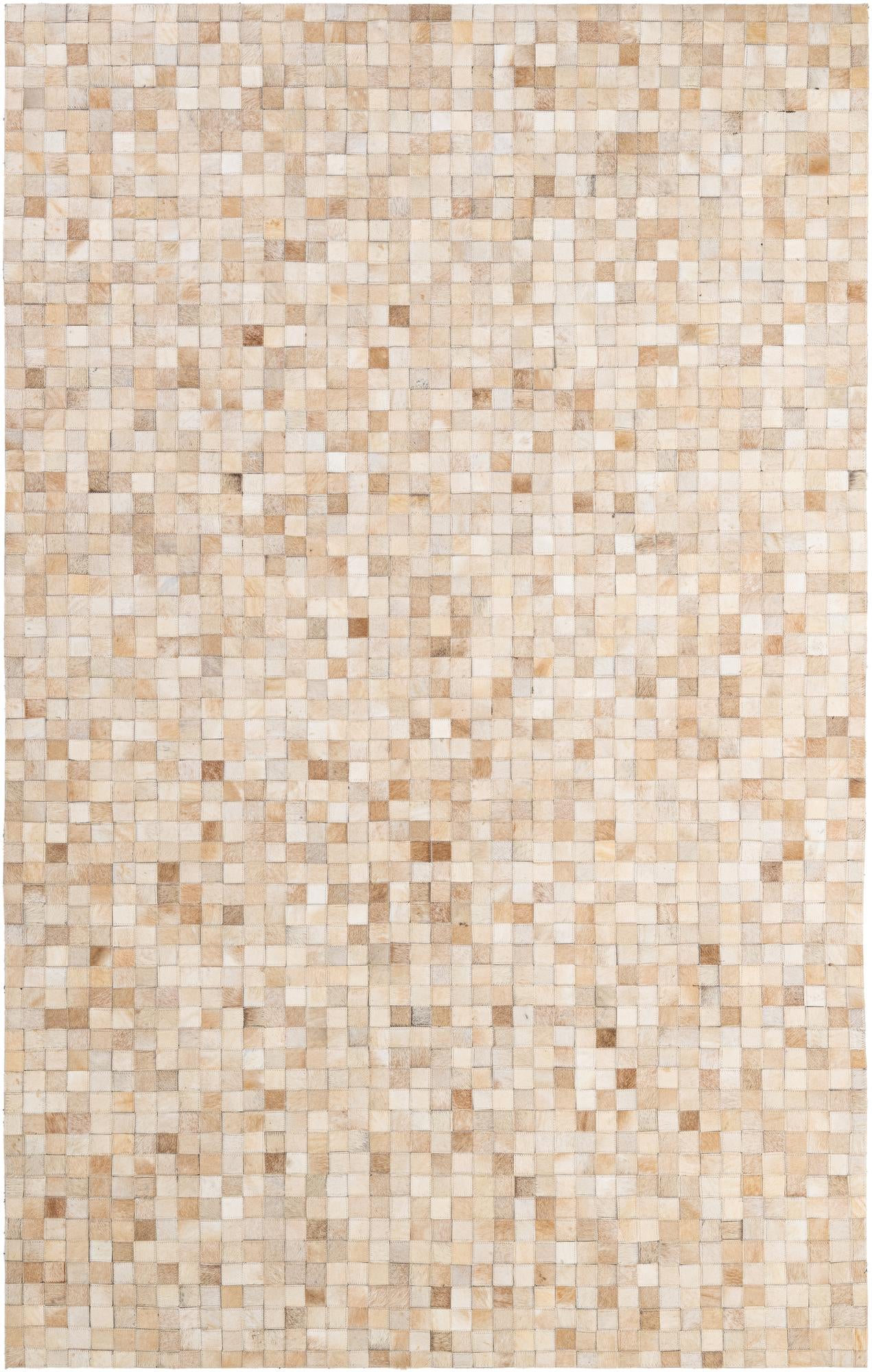 5' 2 x 8' Cowhide - Patchwork Rug