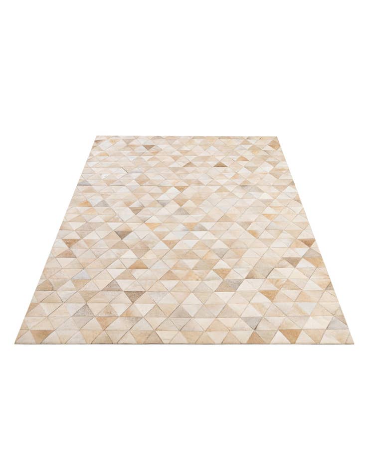 Detail image of 5' 2 x 8' 2 Cowhide - Patchwork Rug